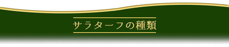 サラターフの種類