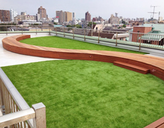 マンション屋上30mm